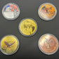 5 PC LOT USA 250th Anniversary Commemorative Challenge Coins — 40mm with Protective Capsules