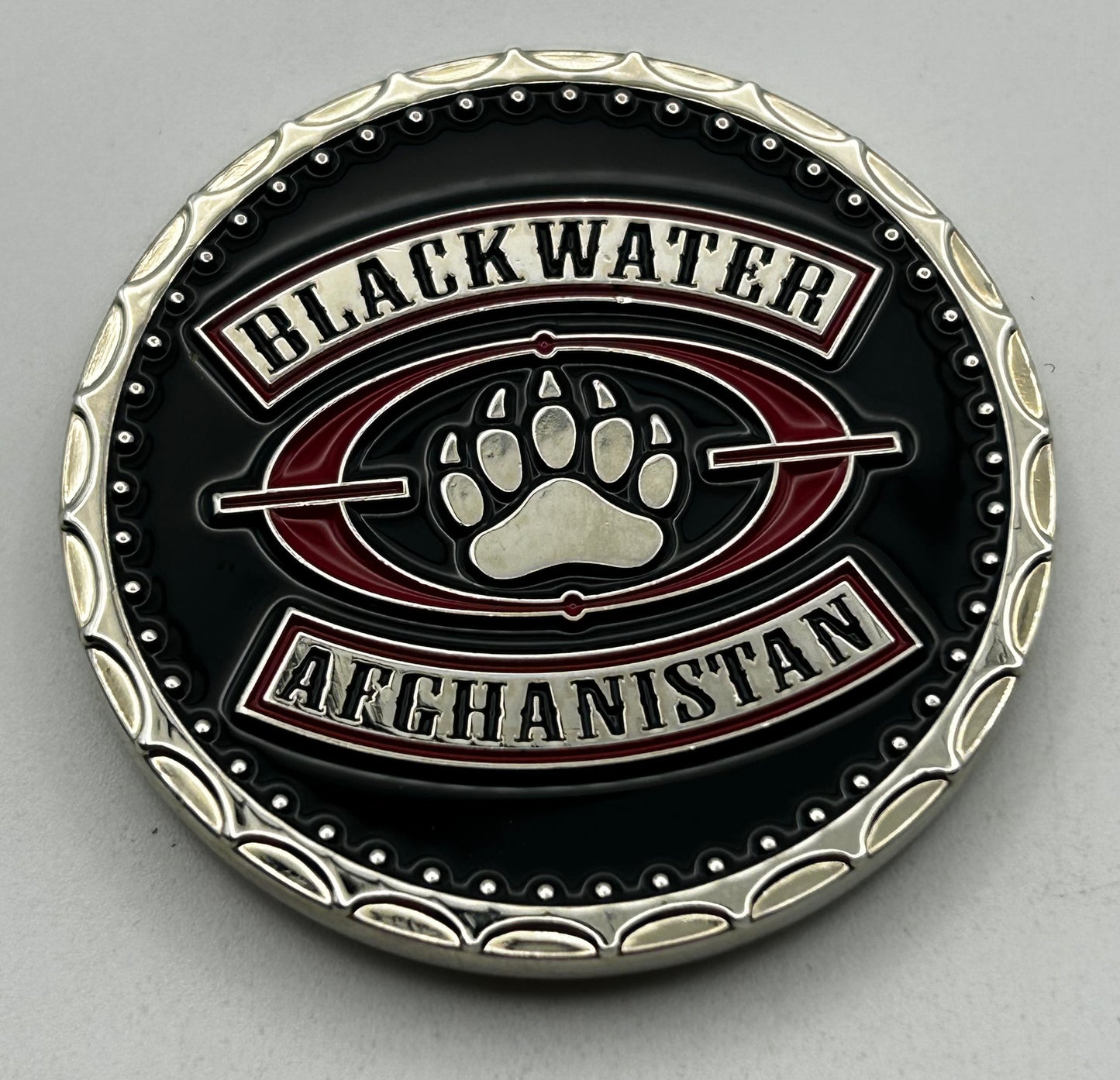 AUTHENTIC Blackwater – Joint CIA FOB Chapman – Khowst Afghanistan Challenge Coin – RARE 1.75" Collector's Edition