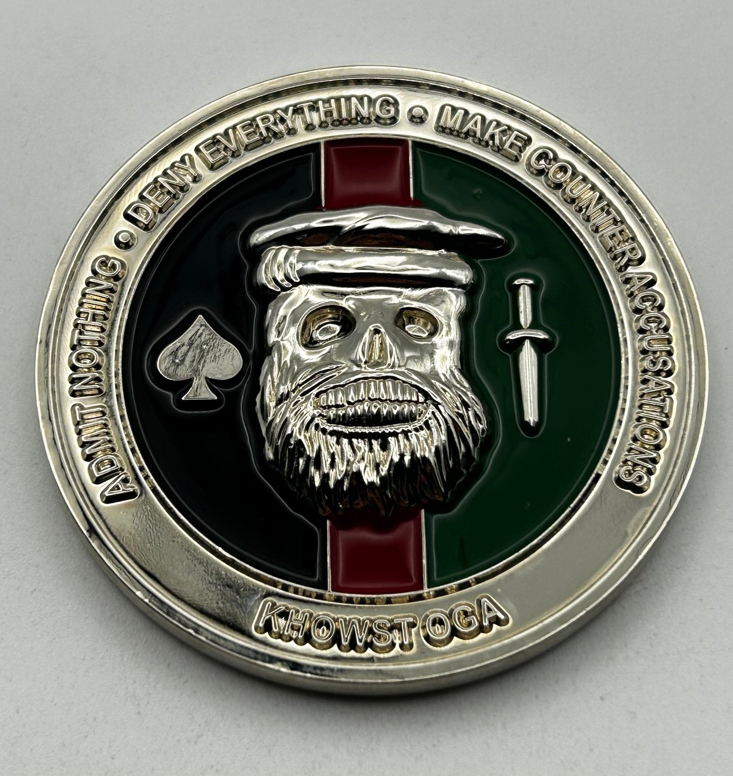 AUTHENTIC Blackwater – Joint CIA FOB Chapman – Khowst Afghanistan Challenge Coin – RARE 1.75" Collector's Edition