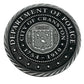 Cranston Police Department – Rhode Island Challenge Coin – RARE 2" Antique Silver – Est. 1754 – Mint Condition