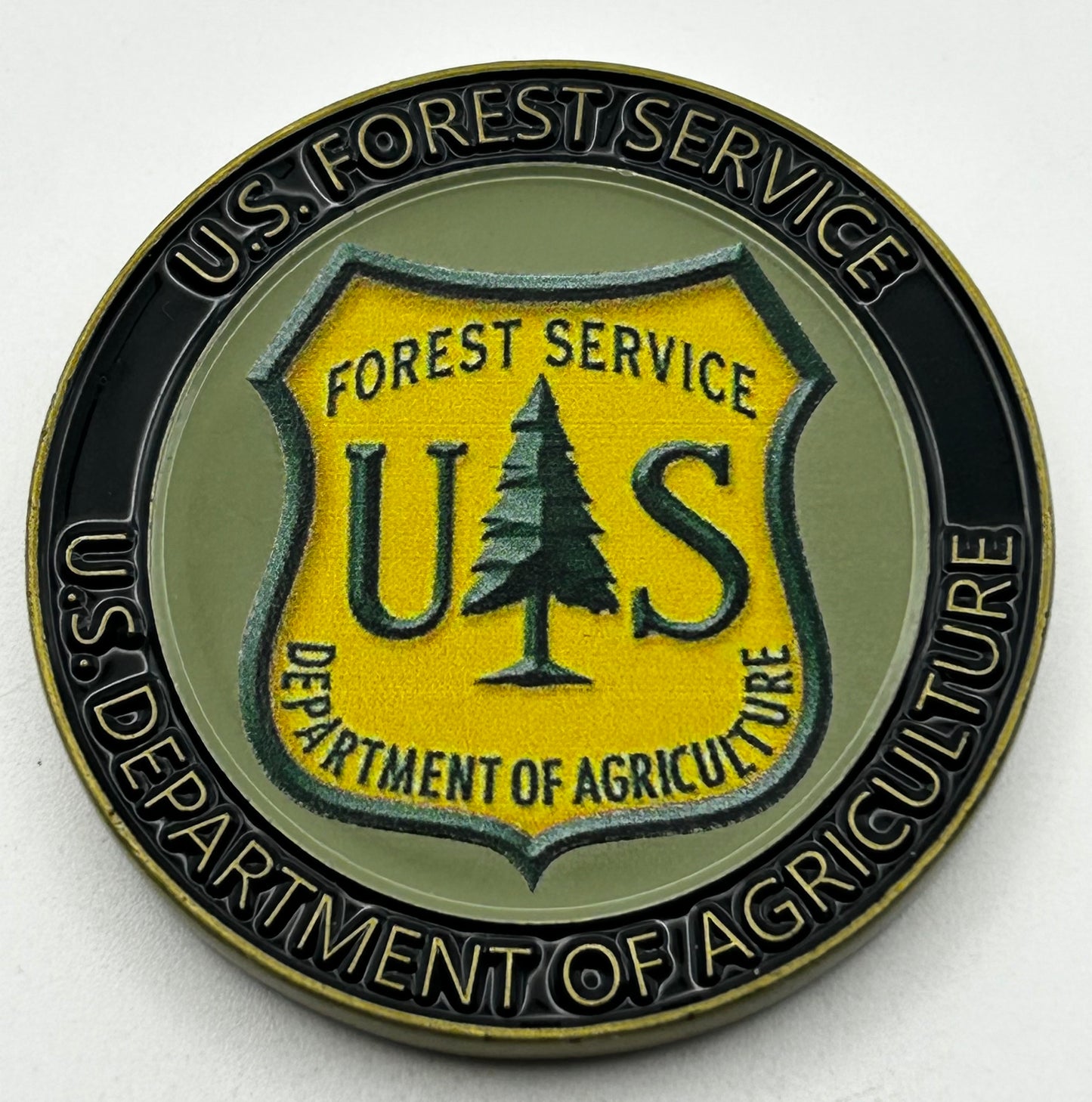 U.S. Forest Service – Dept. of Agriculture Challenge Coin – LIMITED EDITION of 100 – Rare 1.75" High Quality