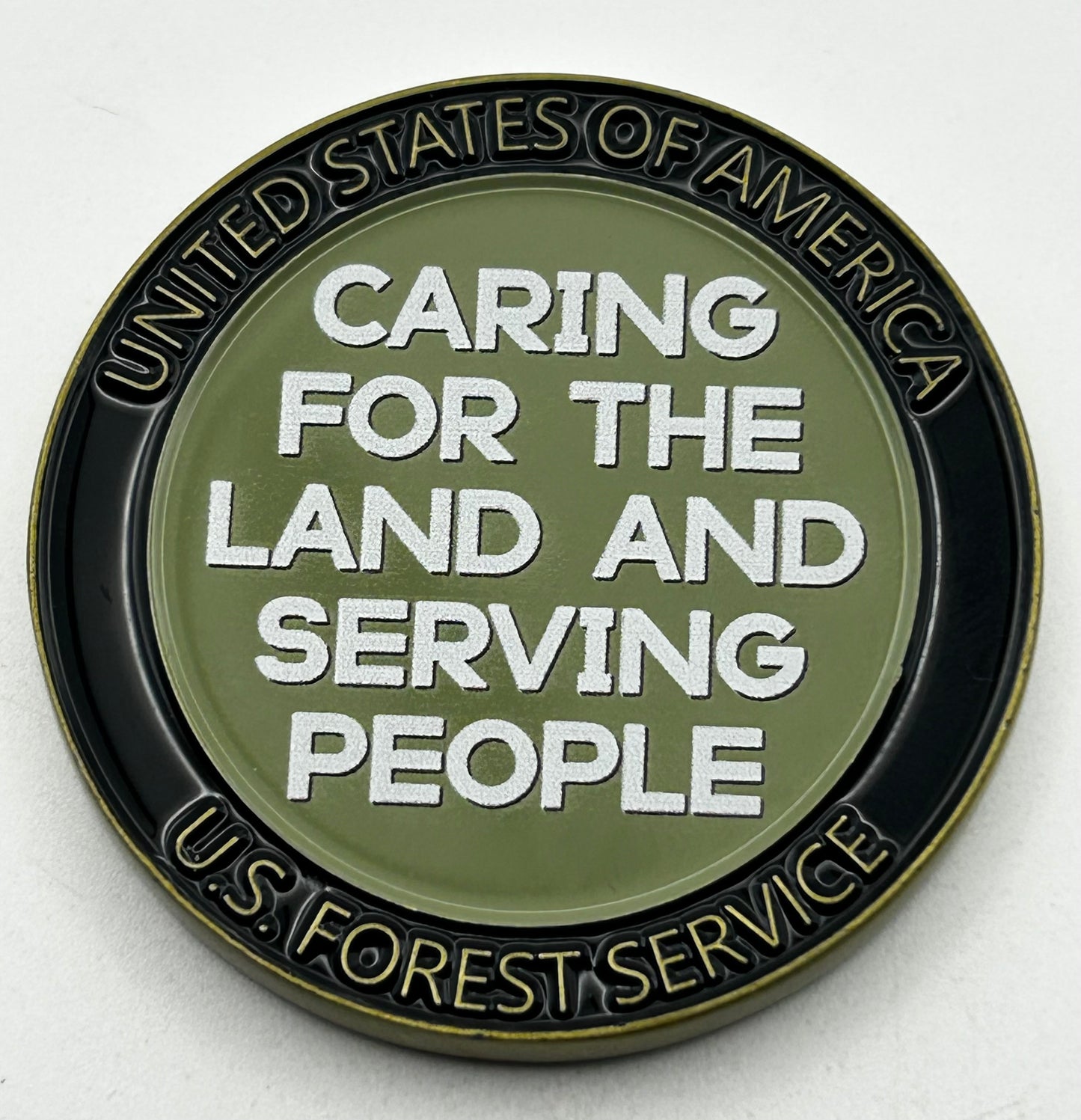 U.S. Forest Service – Dept. of Agriculture Challenge Coin – LIMITED EDITION of 100 – Rare 1.75" High Quality