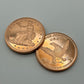 ⚡FLASH DEAL💥 Pure Copper 1oz Sitting Liberty Coin Lot of 10-.999 Pure Copper (10oz Total Weight)