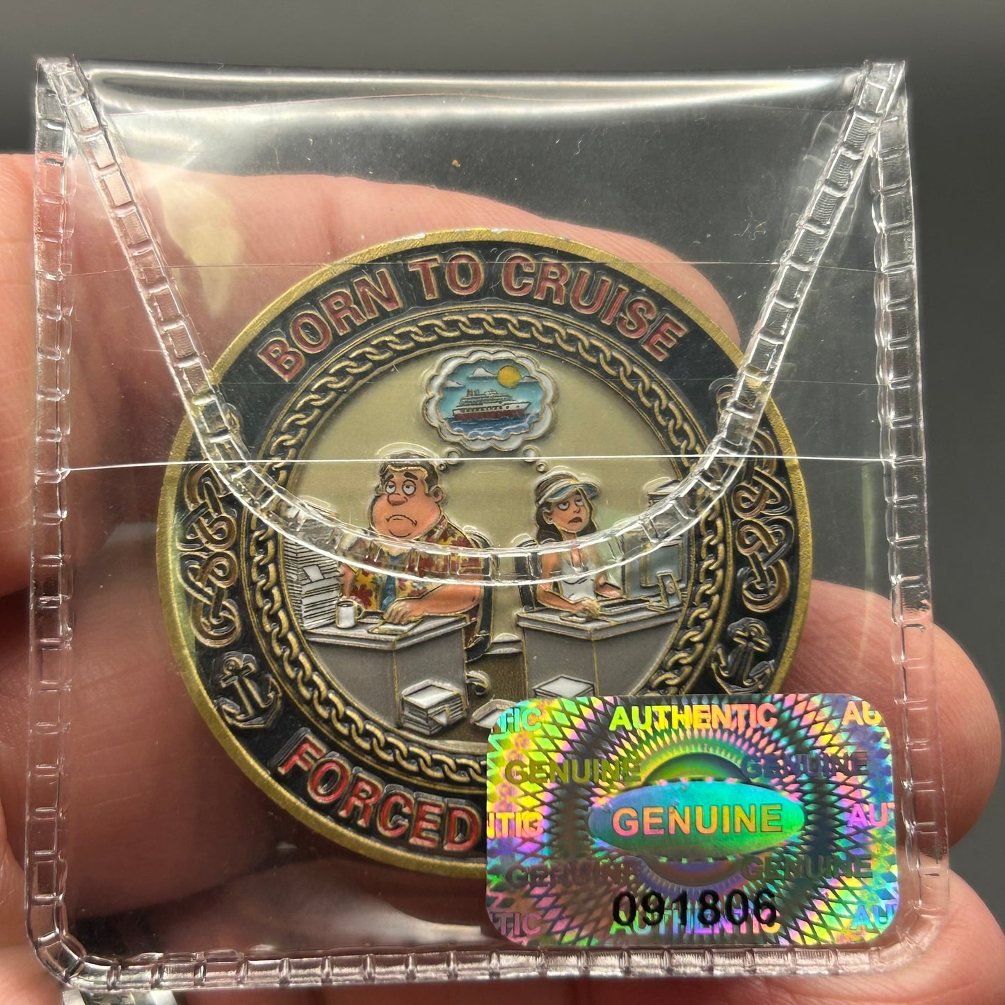 IN STOCK NOW! Life Is Short, Cruise Often - Challenge Coin (40mm)
