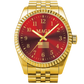 Gold & Red MAGA Watch