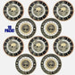 Memento Mori & Memento Vivere Stoic Challenge Coin – Remember You Must Die • Remember to Live (10 Pack)