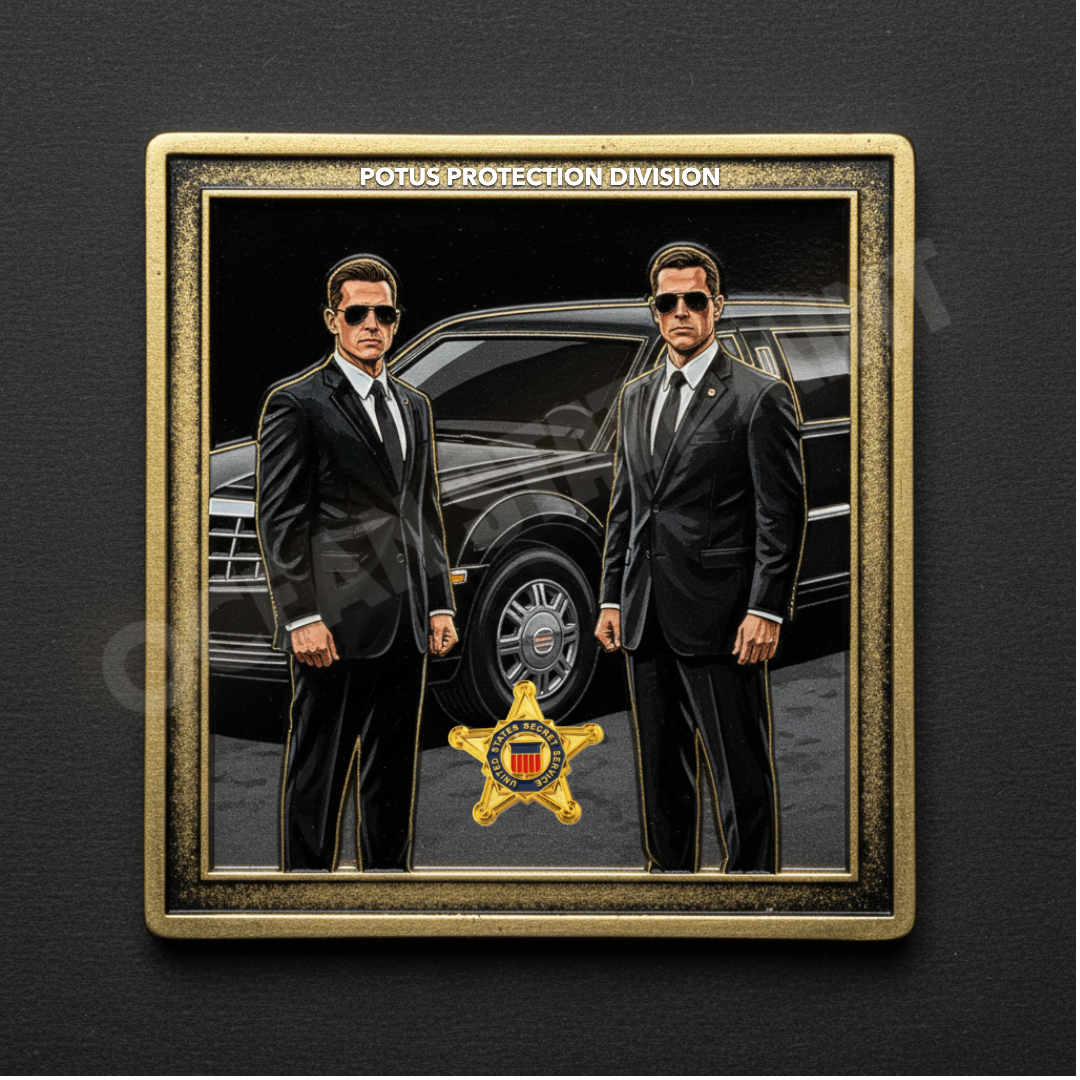 U.S. Secret Service - Presidential Protective Division Challenge Coin