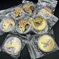USA 250th Anniversary Challenge Coins - Lot of 10 (40mm with Capsules)