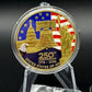 USA 250th Anniversary Challenge Coins - Lot of 10 (40mm with Capsules)