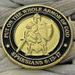 Armor of God Challenge Coin – 6/10-Pack | Ephesians 6:13-17 | Gold & Black
