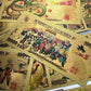 Dragon Ball Z 24K Gold Foil Banknote Set of 45 + COA – Social Media Deal