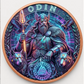 Odin Allfather Norse Mythology Series – 1 oz .999 Fine Copper Round High Relief (Roll of 20) – 5 UV Color Designs