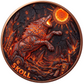 5 Styles! Sköll The Sun Wolf Norse Mythology Series – 1 oz .999 Fine Copper Round 40mm (Packs of 20) – 5 UV Color Designs