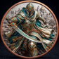 Desert Sultan 1 Troy Oz .999 Copper Round – Obverse
