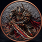 Dragon Knight 1 Troy Oz .999 Copper Round – Obverse