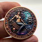 Mermaid's Revenge | Queens of the Sea - 3D High Relief 1 oz Copper Round