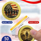 50Pcs Military Challenge Coins Set - Thank You to All Veterans Coin Military Commemorative Appreciation Gifts for Men Women Thank You for Your Service Veterans Day Gifts Bulk