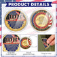 50 Pcs Military Veteran Challenge Coin Double Sided Engraving Honoring All Who Served Military Appreciation Gift Coin for Veterans Collectors