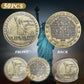 Veteran’s Prayer Challenge Coin – Freedom Is Not Free Antique Bronze (50 Pack)