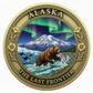 Alaska — The Last Frontier Challenge Coin