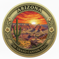 Arizona — The Grand Canyon State Challenge Coin