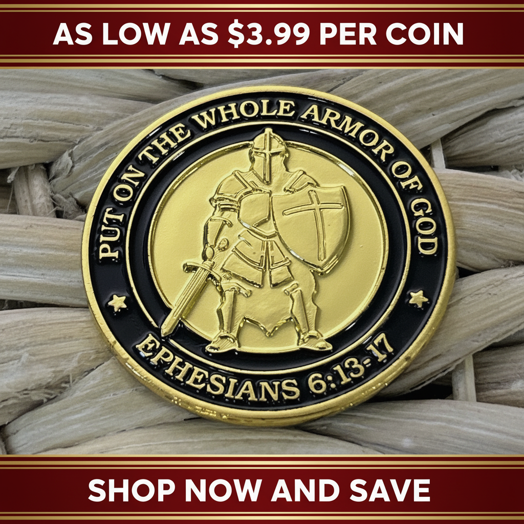 Armor of God Coin Promo Cover