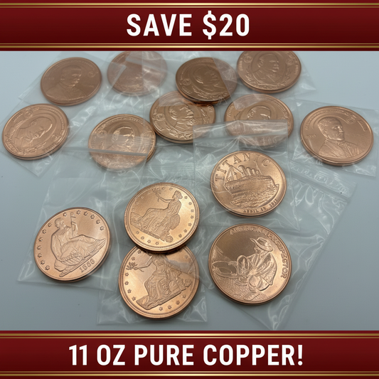 Assorted Copper Rounds Promo Cover