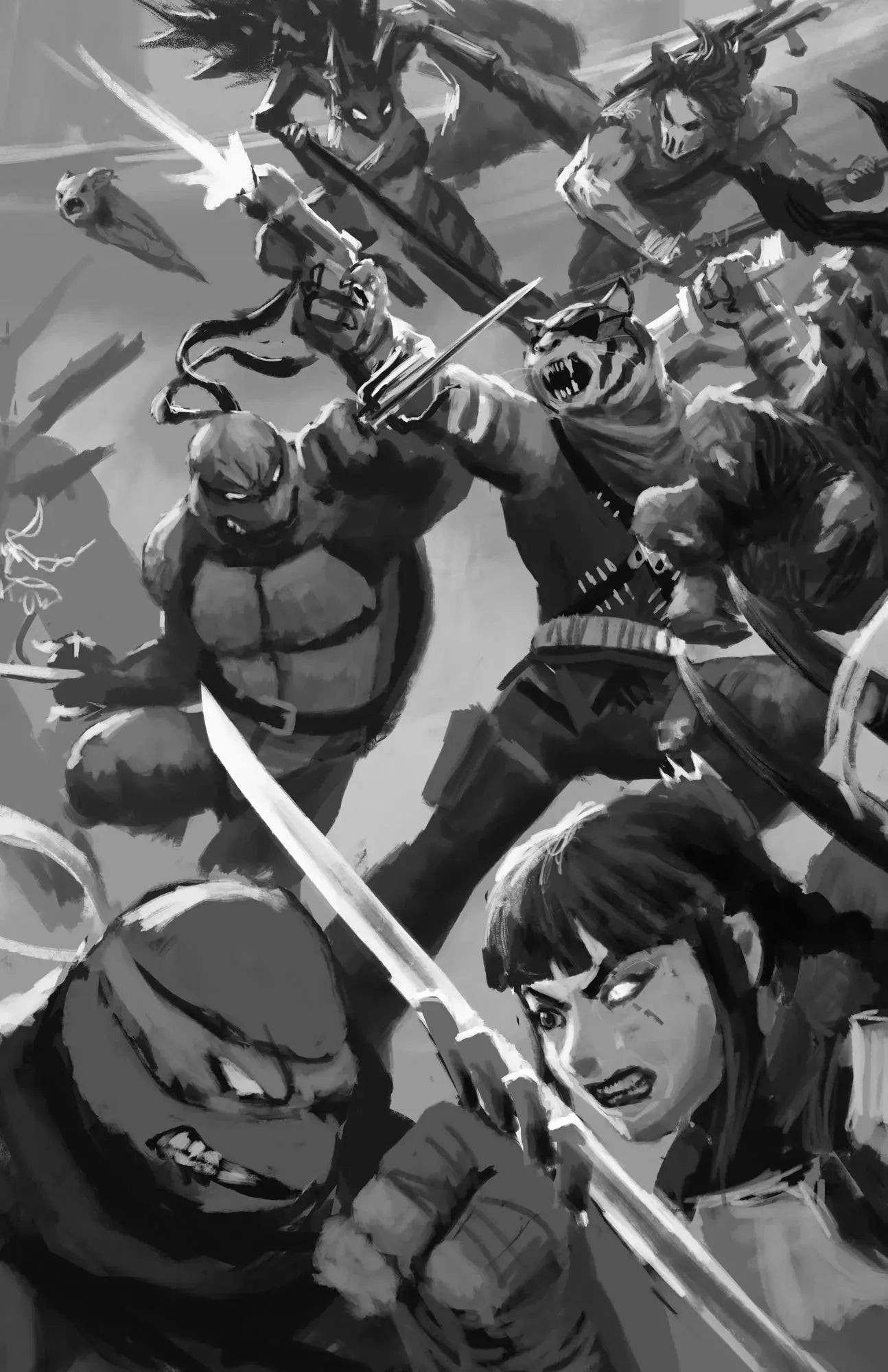 TMNT: Battle Nexus #4 Virgin - ECC NRG Exclusive (02/04/26)