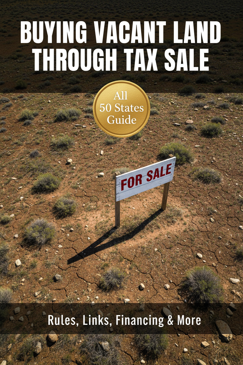 Buying Vacant Land Through Tax Sale Cover