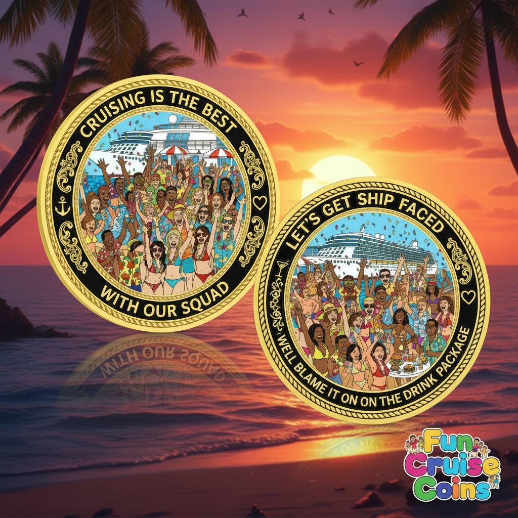 Cruising Is The Best - Offset Coins Cover Photo