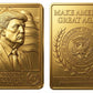 President Trump (45/47) 3D Gold Trading Card