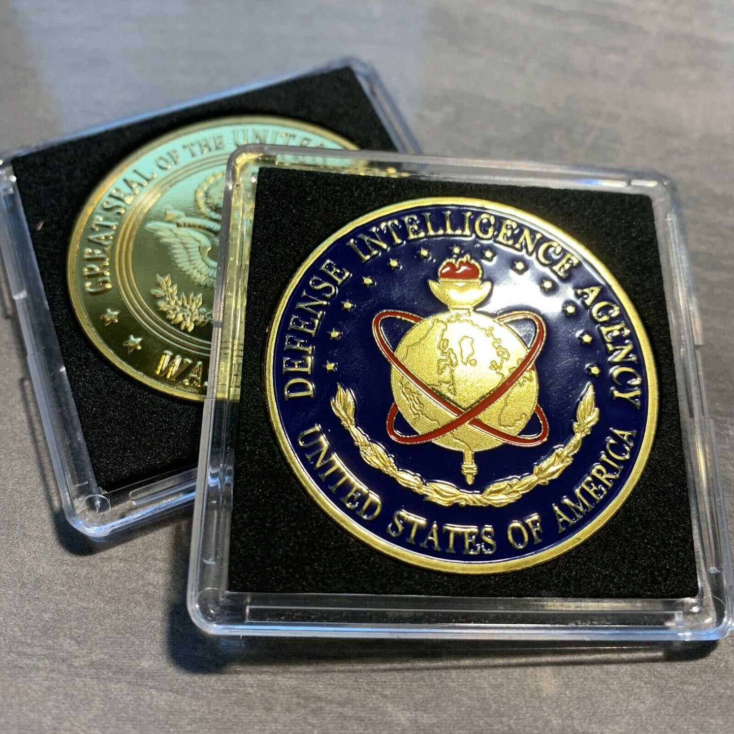 US Defense Intelligence Agency (DIA) Washington DC Challenge Coin With case! New at osmbrands.com