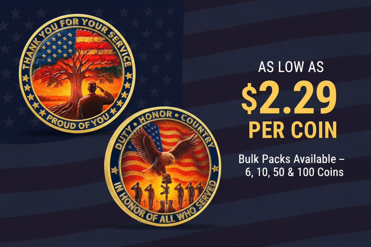Duty Honor Country – Military Challenge Coin Cover Photo