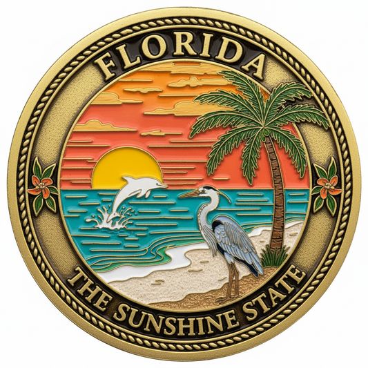 Florida — The Sunshine State Challenge Coin