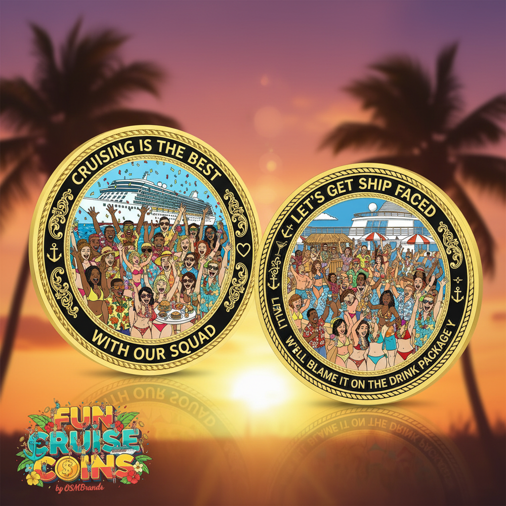 Fun Cruise Coins - Large Coins Cover