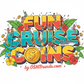 Fun Cruise Coins Logo - High Contrast