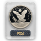 1973-S Eisenhower Silver Dollar PCGS PR69 DCAM - Reverse Apollo 11 Moon Eagle Enhanced