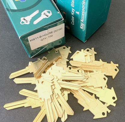 APARTMENT COMPLEX Bulk House Key Lot of 100-Kwikset or Schlage-Free Shipping!