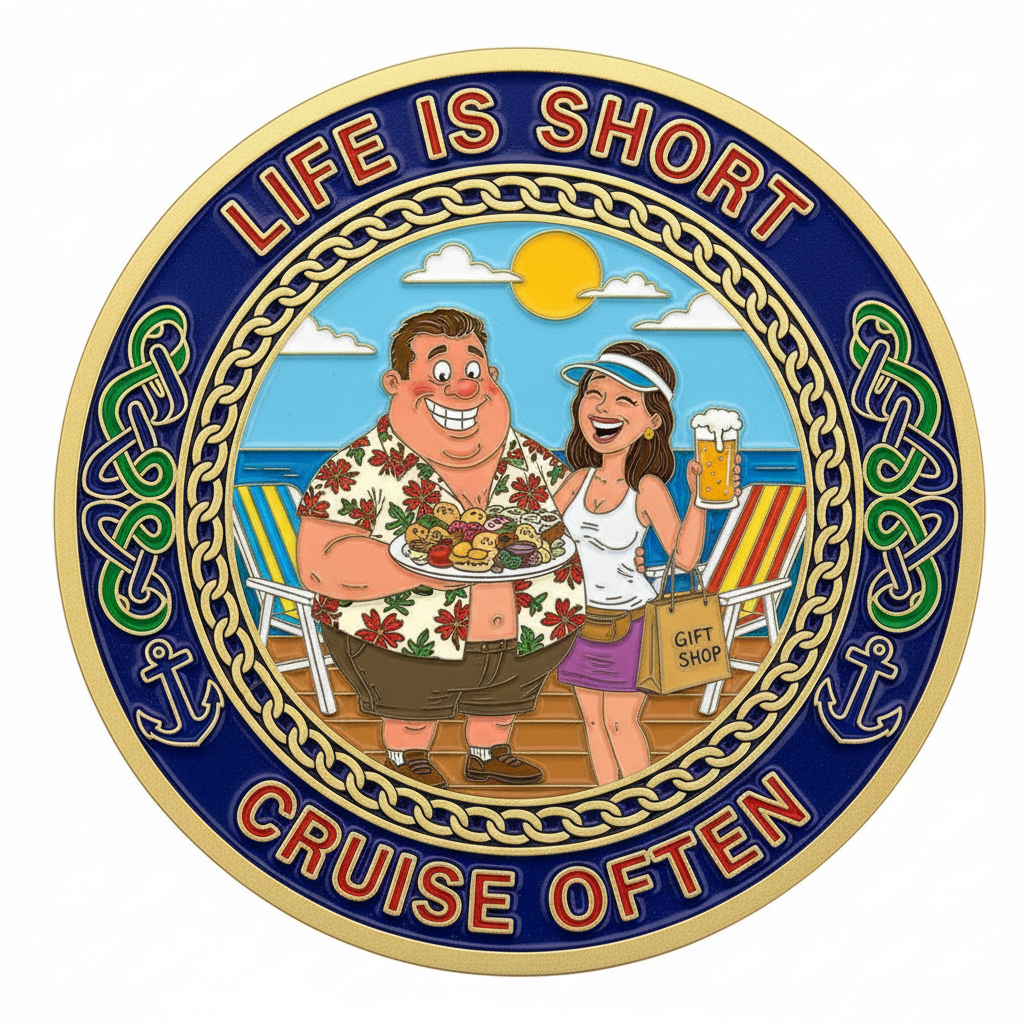 Life Is Short Cruise Often - Funny Couple
