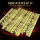 Marvel Superheroes 50 PC Gold Foil Set Cover