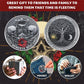 Memento Mori Challenge Coin – 10-Pack | Skulls, Hourglass & Tree of Life | Fac Vitam Incredibilem
