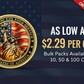 Military Challenge Coin Banner – As Low As $2.29 Per Coin