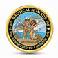 Nautical Nomads - Sea-Seasoned Veterans & Masters of Cruising Challenge Coin (40mm)