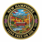 New Hampshire — Live Free or Die Challenge Coin