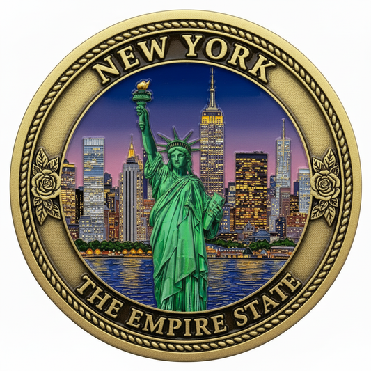 New York — The Empire State Challenge Coin