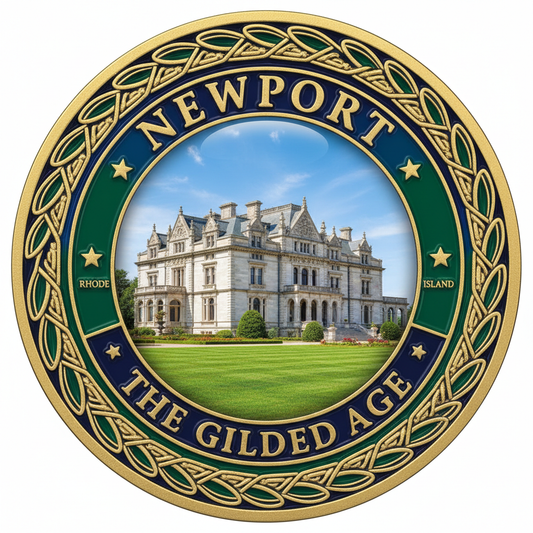 Newport RI Gilded Age Challenge Coin