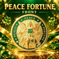 Peace Fortune / Good Luck 777 Challenge Coins – 10 Pack