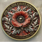 50 Veterans "For our Fallen Heroes" Poppy High Grade Challenge Coins