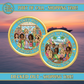 Port of Call Shopping Time - Fun Cruise Coins Cover