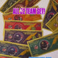 32 FOOTBALL TEAM COLLECTIBLE 24K GOLD FOIL BANKNOTE SET